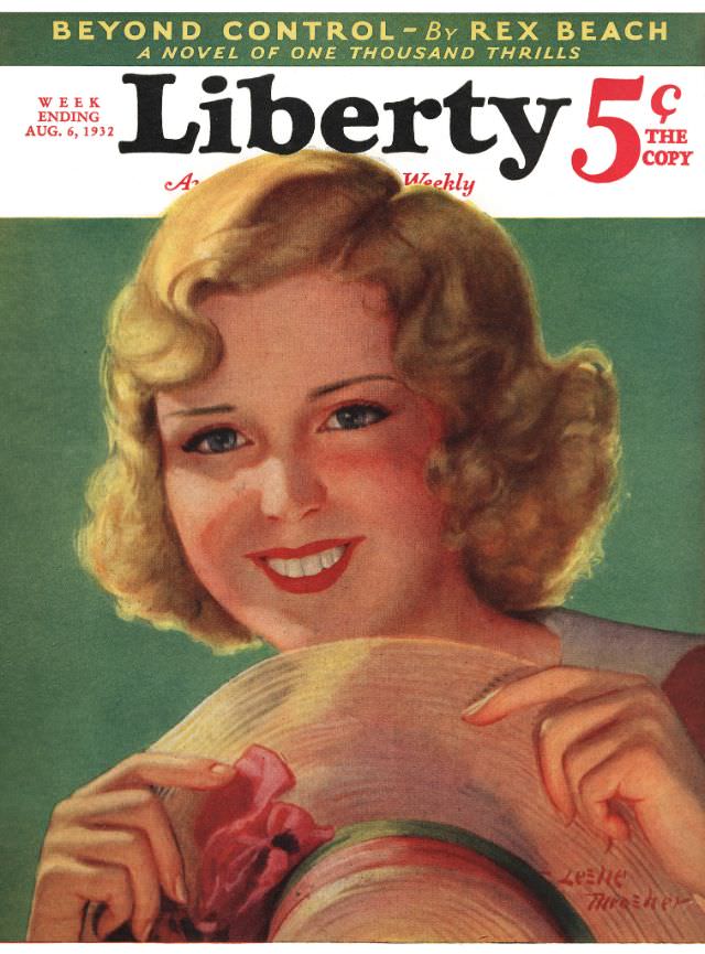 Liberty cover, August 6, 1932