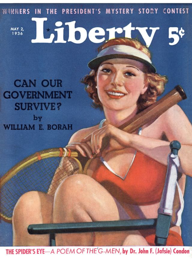 Liberty cover, May 2, 1936
