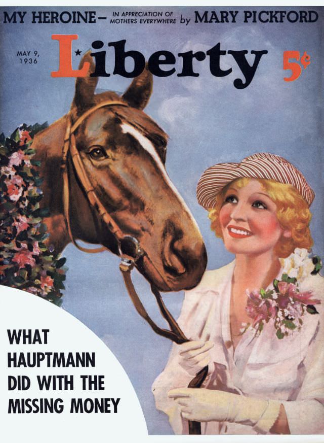 Liberty cover, May 9, 1936