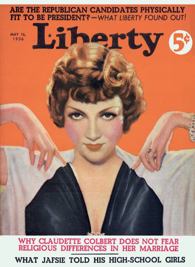 Liberty cover, May 16, 1936