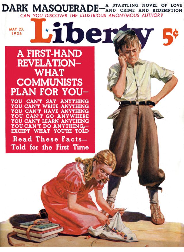 Liberty cover, May 23, 1936