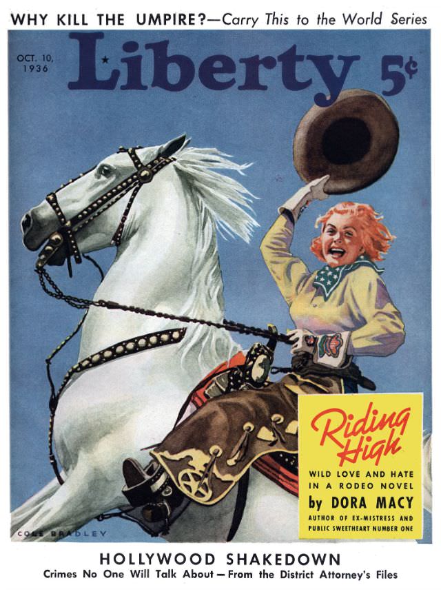 Liberty cover, October 10, 1936