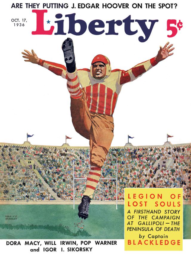 Liberty cover, October 17, 1936