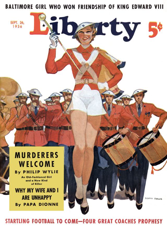 Liberty cover, September 26, 1936