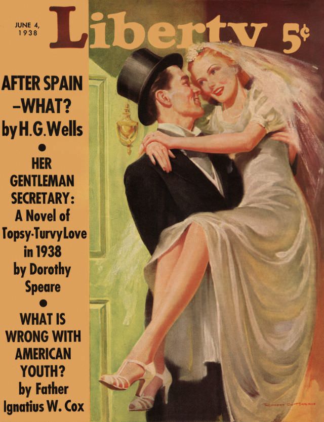 Liberty cover, June 4, 1938