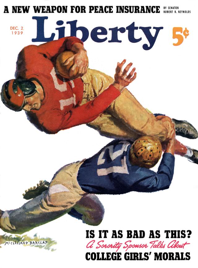 Liberty cover, December 2, 1939