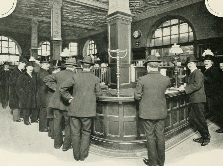 The London City and Midland Bank in Ludgate Hill.