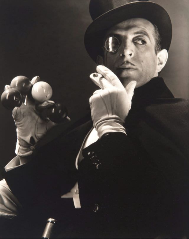 Richard Pitchford (Cardini the Magician), 1935.