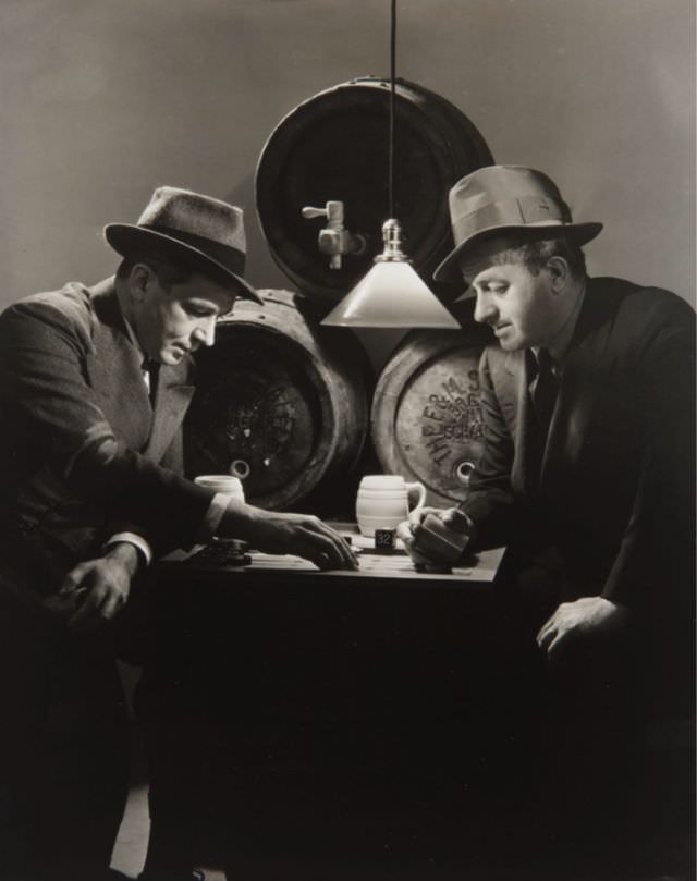 Ben Hecht and Charles MacArthur, 1935.