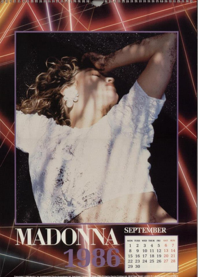 A Look Back at Madonna's Official Calendars 1986-1989