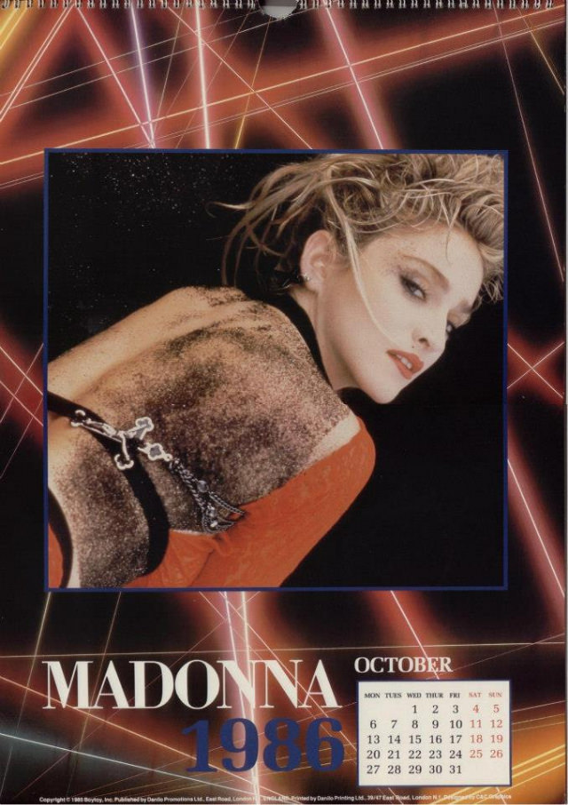 A Look Back at Madonna's Official Calendars 1986-1989