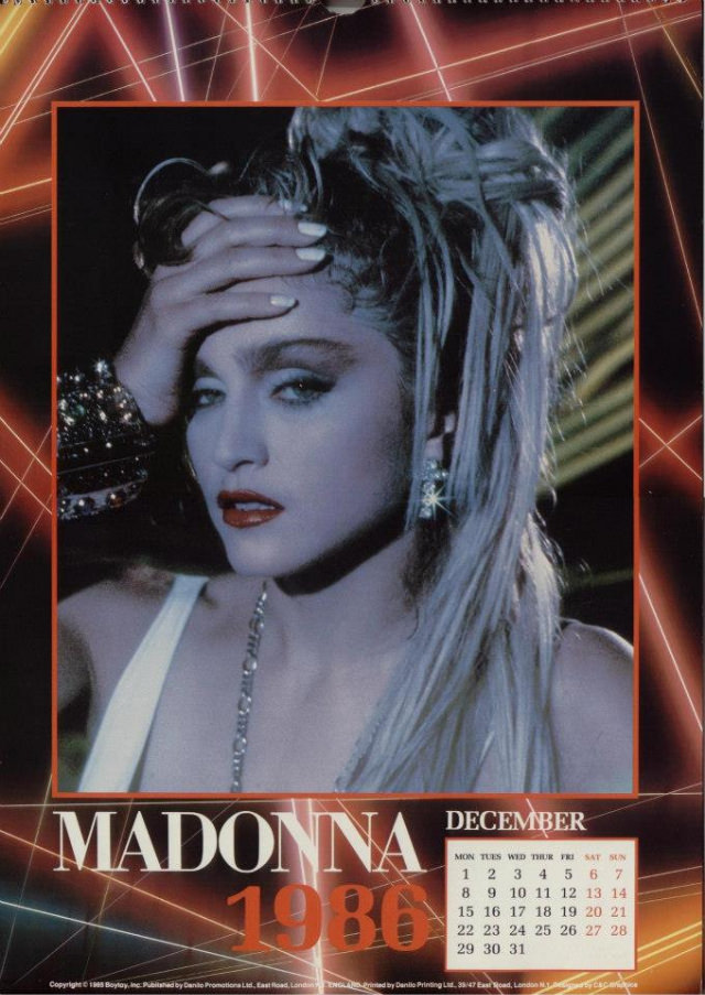 A Look Back at Madonna's Official Calendars 1986-1989