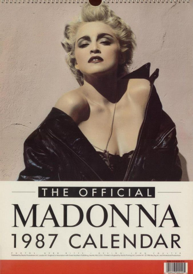 A Look Back at Madonna's Official Calendars 1986-1989