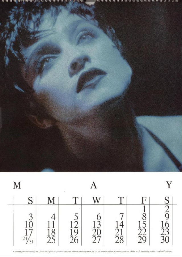 A Look Back at Madonna's Official Calendars 1986-1989