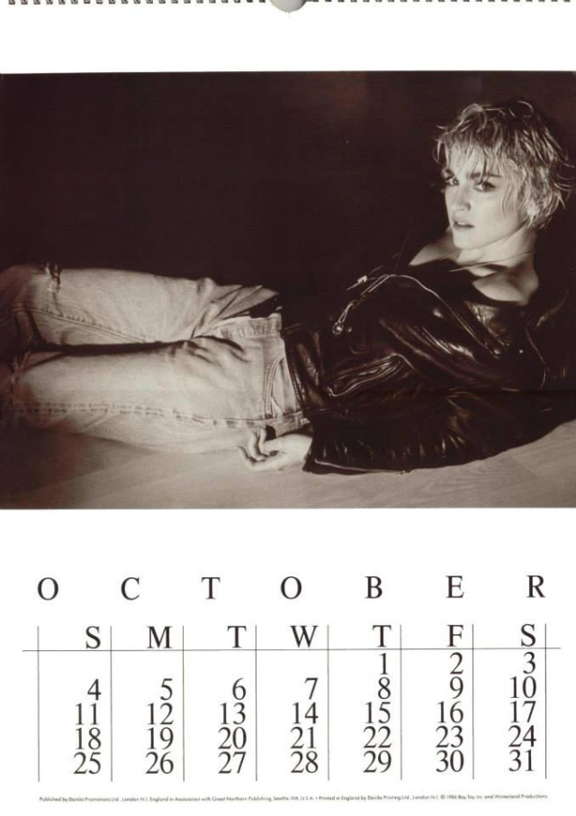 A Look Back at Madonna's Official Calendars 1986-1989