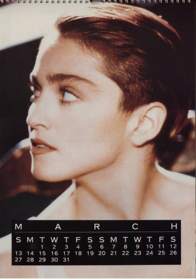 A Look Back at Madonna's Official Calendars 1986-1989