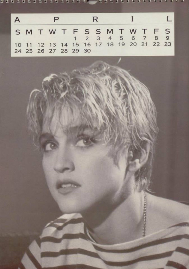 A Look Back at Madonna's Official Calendars 1986-1989