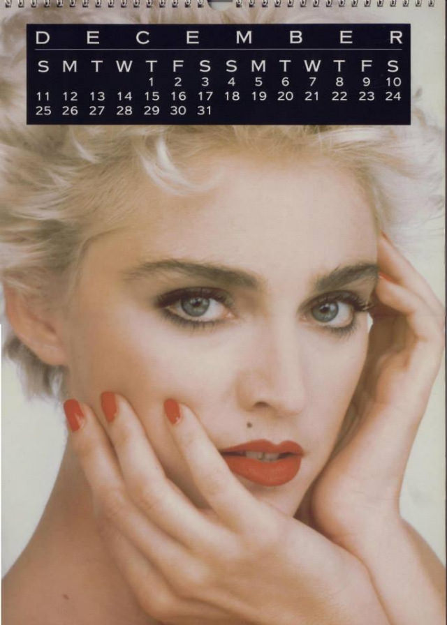 A Look Back at Madonna's Official Calendars 1986-1989