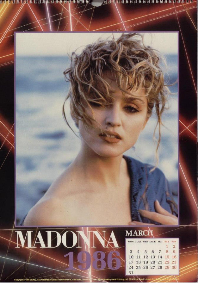 A Look Back at Madonna's Official Calendars 1986-1989