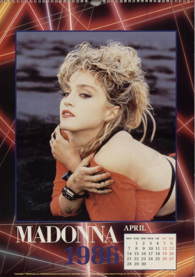 A Look Back at Madonna's Official Calendars 1986-1989