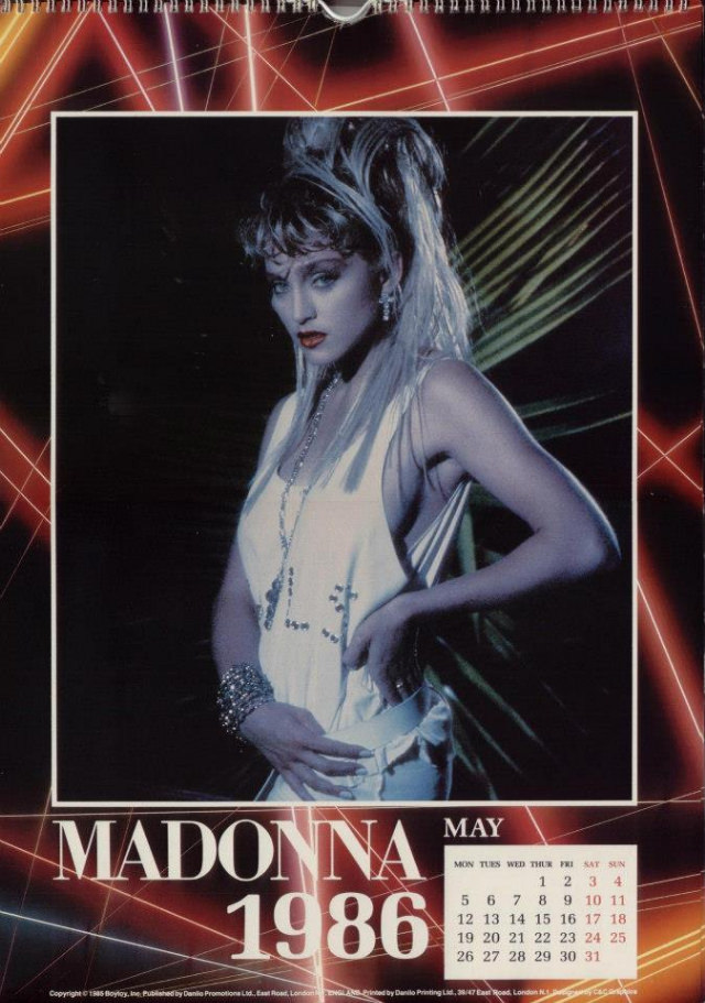 A Look Back at Madonna's Official Calendars 1986-1989