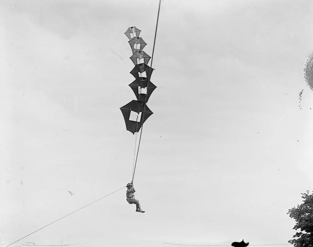 The Incredible History of Man-Lifting Kites: The Aerial Reconnaissance Technology you never knew Existed!