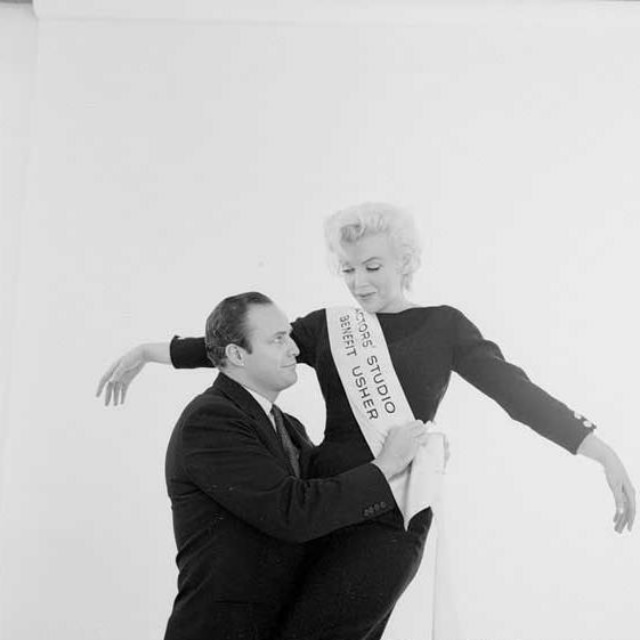 Holding a Big Ticket to Fame: Marlon Brando and Marilyn Monroe in 1955