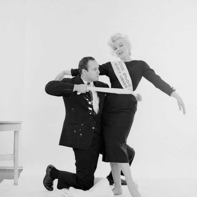 Holding a Big Ticket to Fame: Marlon Brando and Marilyn Monroe in 1955