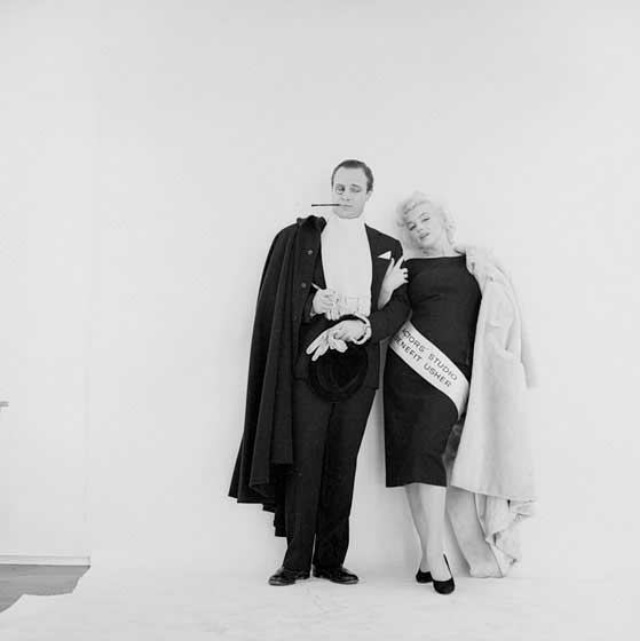 Holding a Big Ticket to Fame: Marlon Brando and Marilyn Monroe in 1955