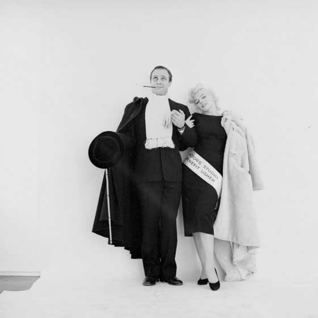 Holding a Big Ticket to Fame: Marlon Brando and Marilyn Monroe in 1955