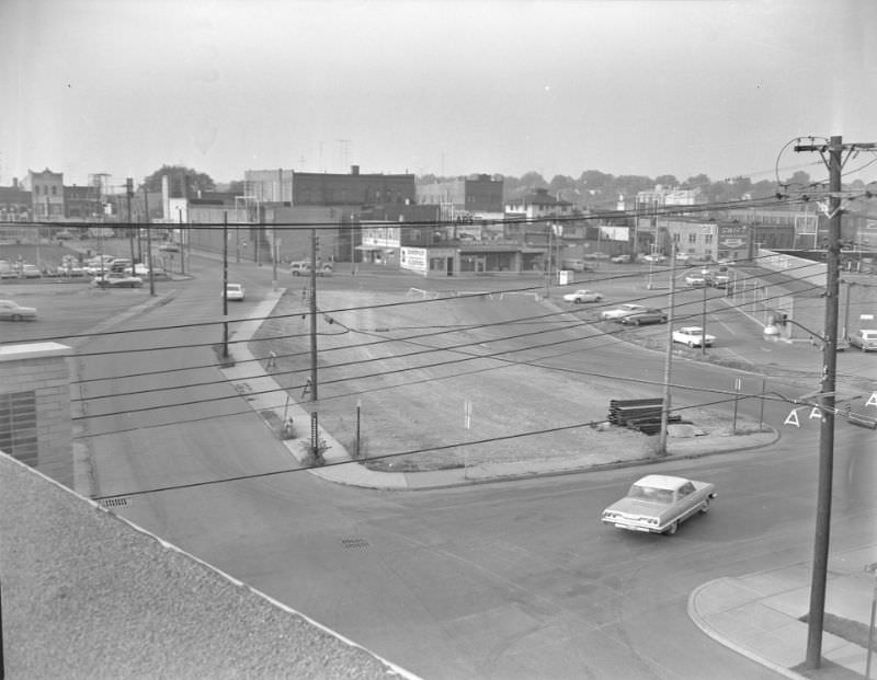 Federal Ave NE and 1st St NW, Massillon, Ohio, August 1966