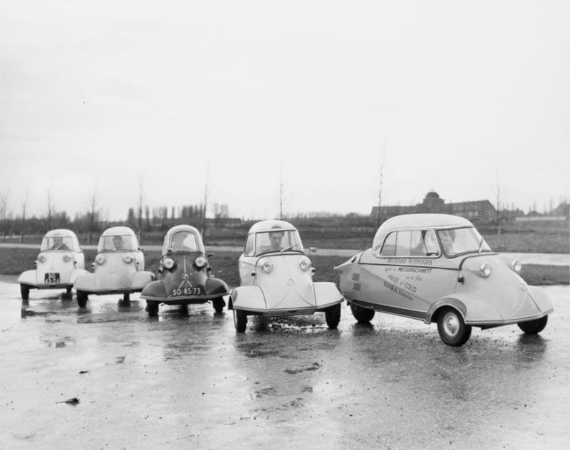 The Iconic Bubble Car: The Messerschmitt KR175