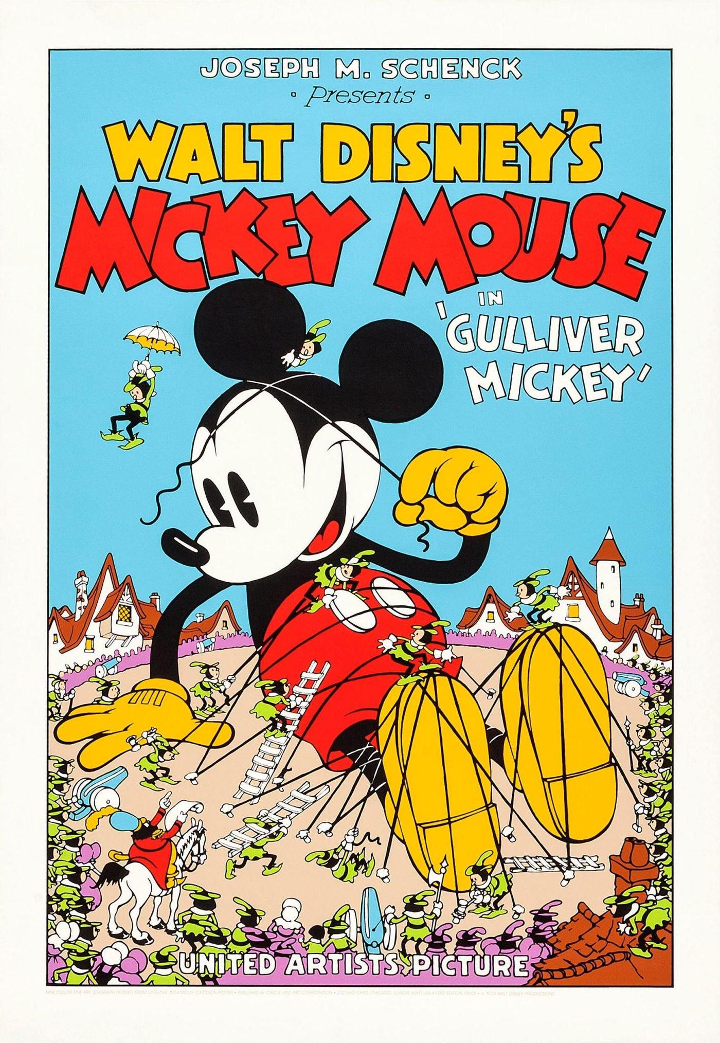 Gulliver Mickey, 1934.