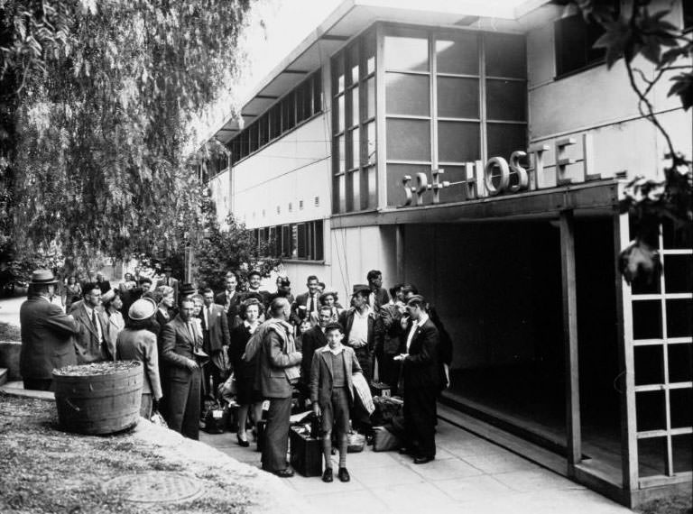 Immigration Hostel entrance