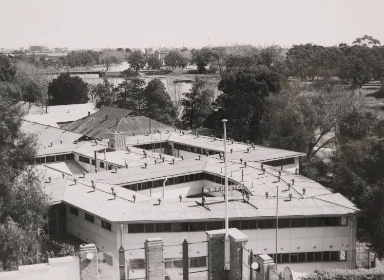 Immigration Hostel - Elder Park looking west