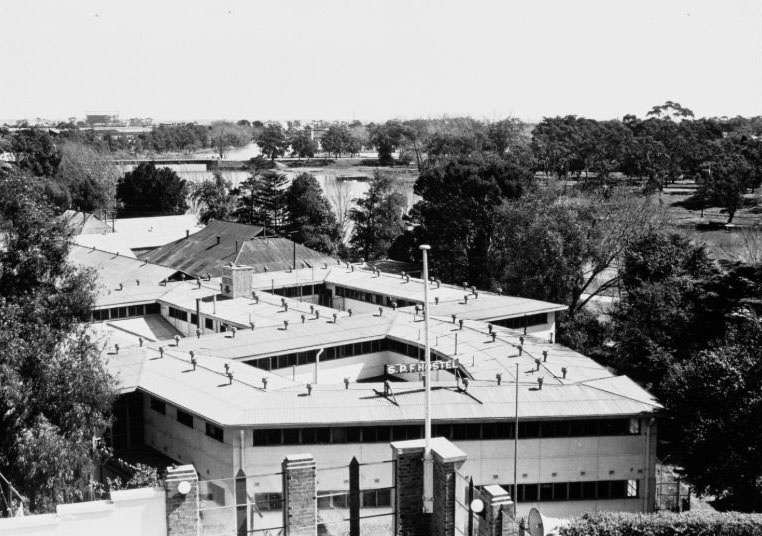 SPF Immigration Hostel on the banks of the River Torrens