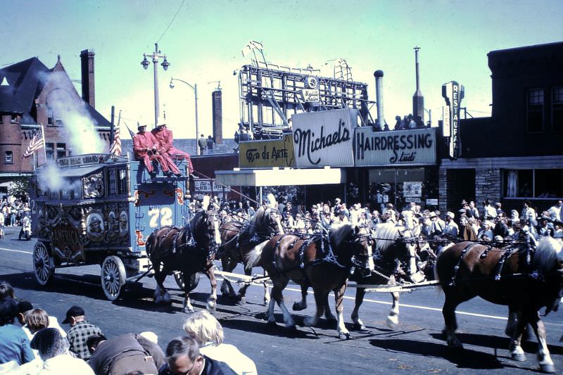 The Spectacular Milwaukee Circus Parade of the 1960s: A Blast from the Past!