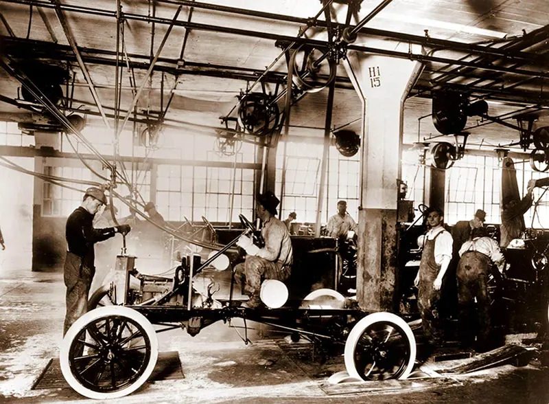 The Model T Revolution: The Impact of Assembly Line Mass-Production in the 1910s and 1920s