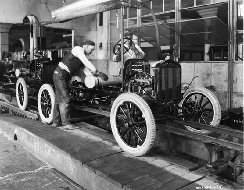 The Model T Revolution: The Impact of Assembly Line Mass-Production in the 1910s and 1920s