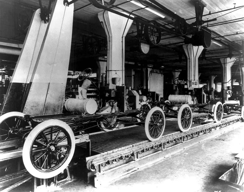 The Model T Revolution: The Impact of Assembly Line Mass-Production in the 1910s and 1920s