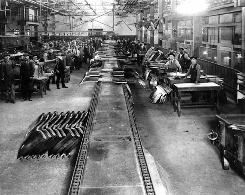 The Model T Revolution: The Impact of Assembly Line Mass-Production in the 1910s and 1920s