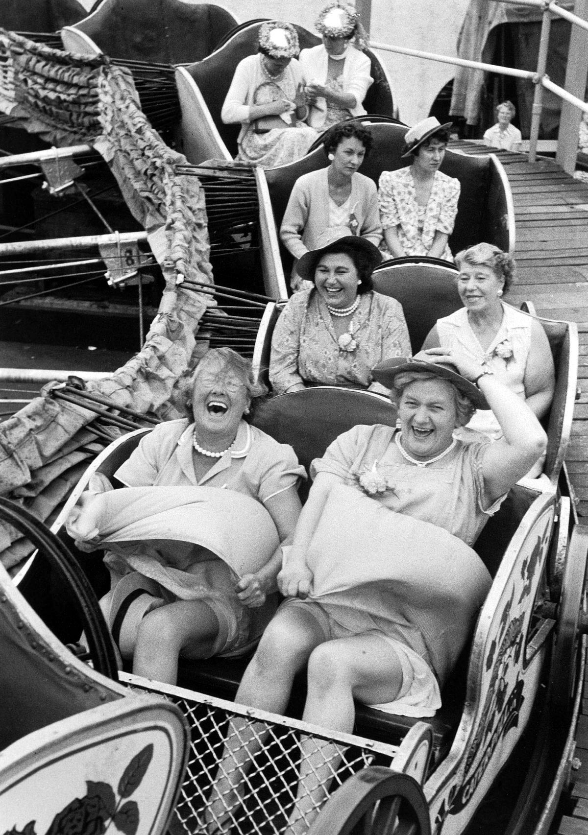 From Pub to Seaside: Grace Robertson's Mother's Day Off Chronicles Women's Rare Day of Fun, 1950s