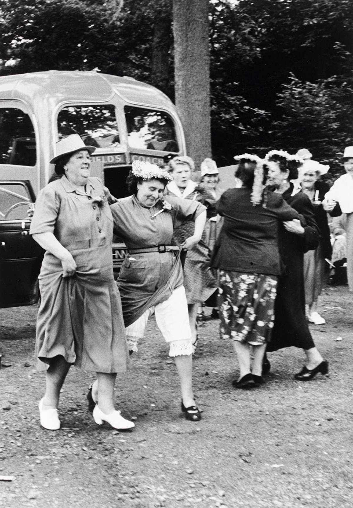 From Pub to Seaside: Grace Robertson's Mother's Day Off Chronicles Women's Rare Day of Fun, 1950s