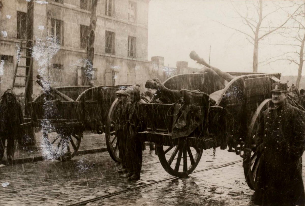 The Soaked City: Paris' Historic 1914 Rainstorm