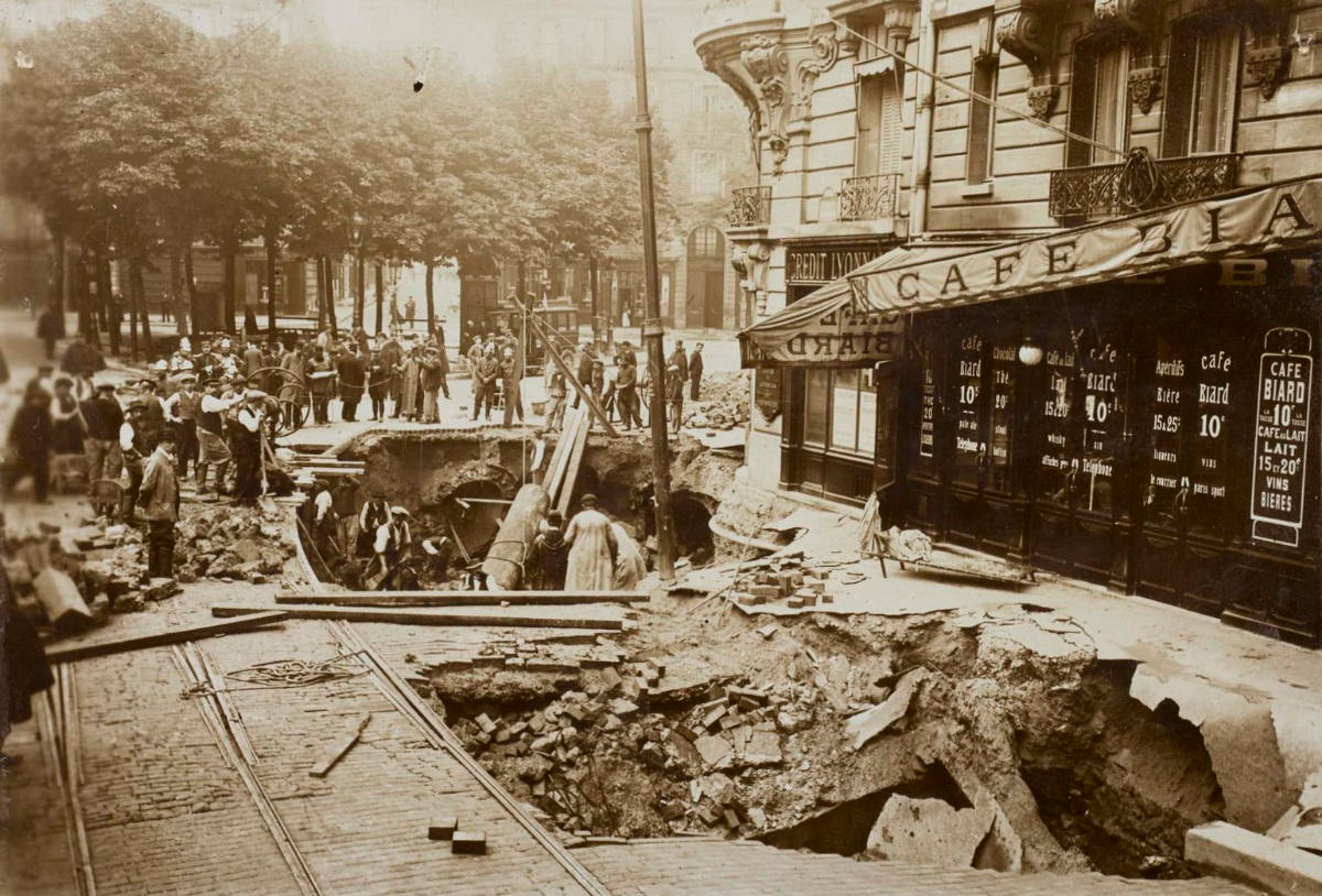 The Soaked City: Paris' Historic 1914 Rainstorm