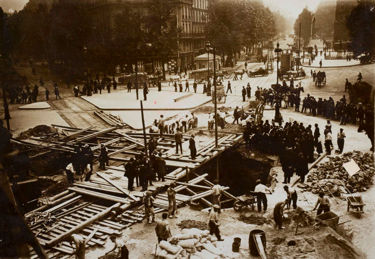 The Soaked City: Paris' Historic 1914 Rainstorm