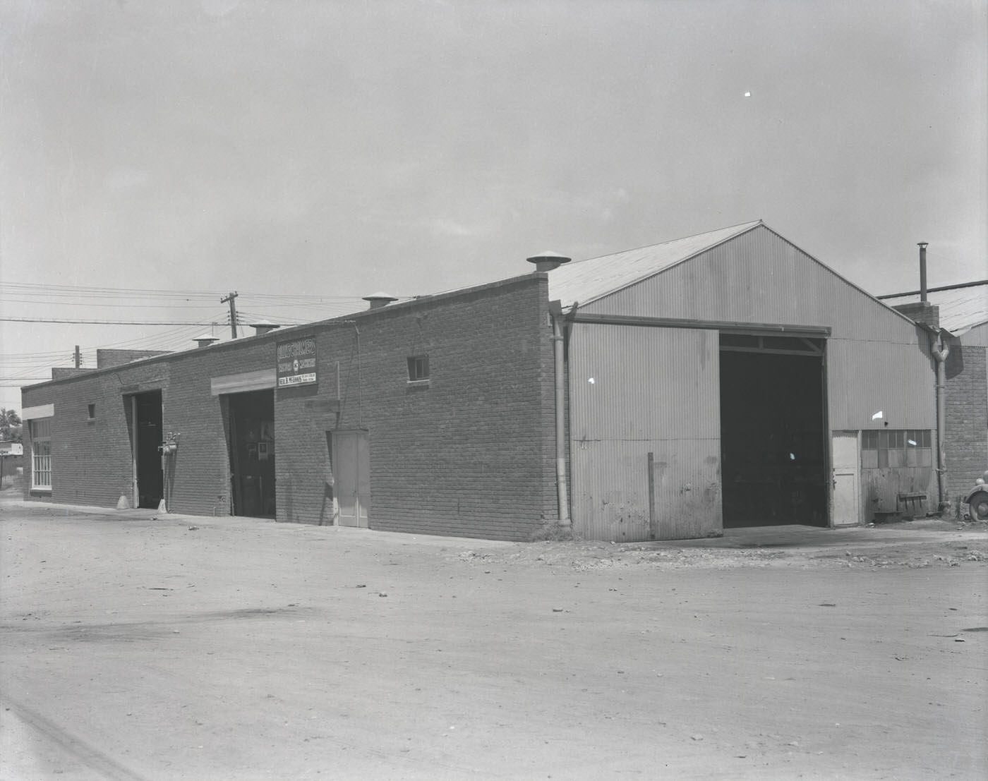 Neil B. McGinnis Co. Building Exterior, 1930s