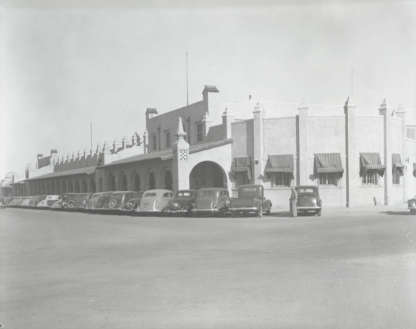 Shopping Center in Ajo, Arizona, 1930s