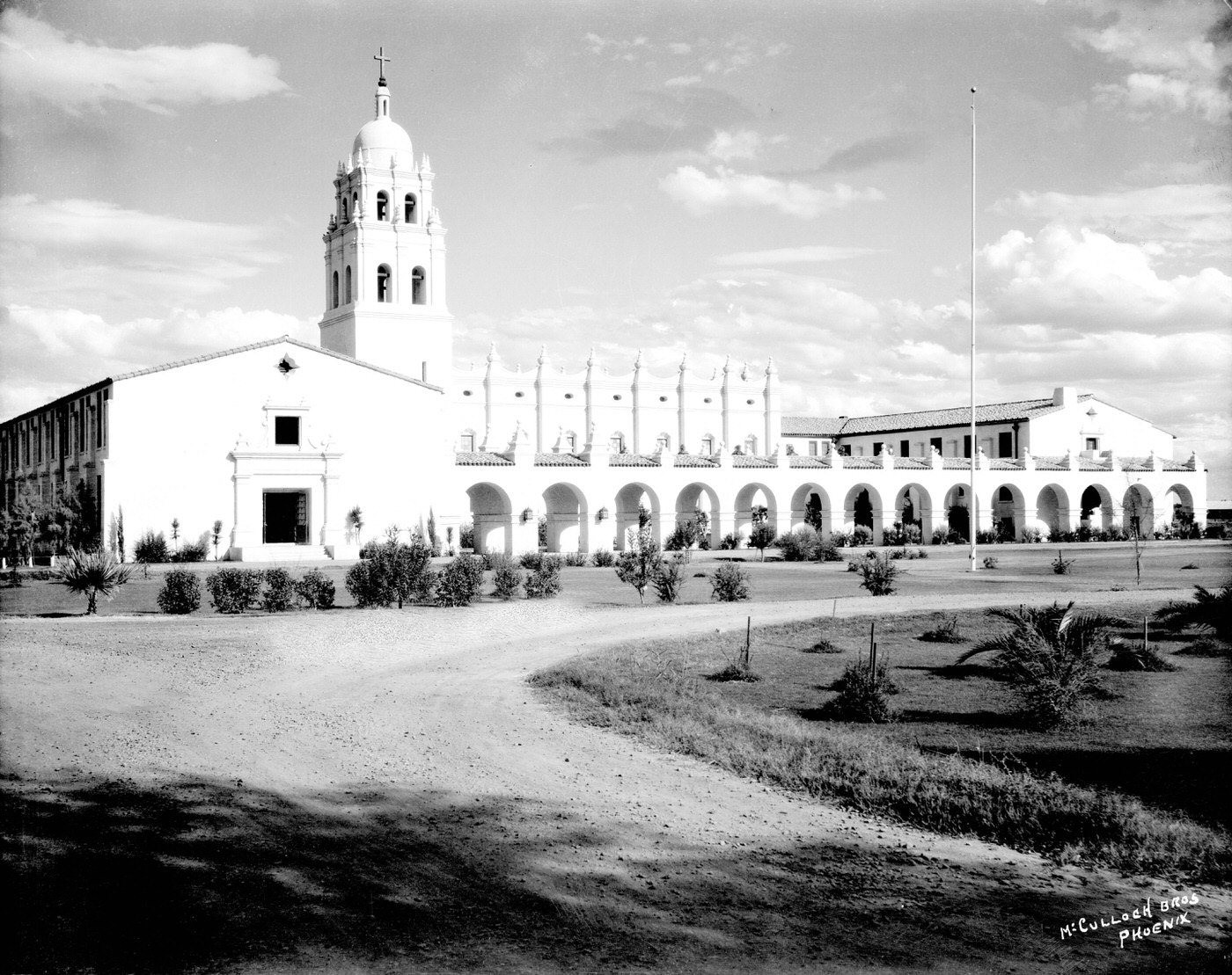 Brophy College Exterior, 1930s