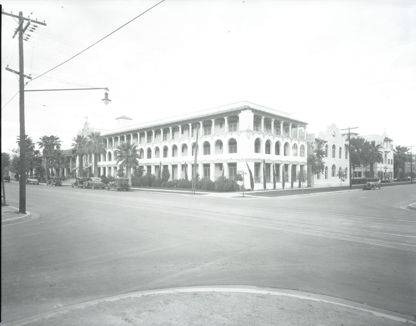 St. Joseph's Hospital Exterior, 1930s